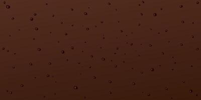 Chocolate chunk ice cream texture background graphic illustration. Brown background. vector