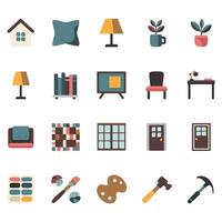 Various Home Set of icons Object vector