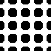 Seamless Geometric Pattern with Rounded Octagons vector