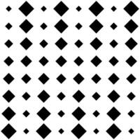 Abstract Black Diamond Pattern vector