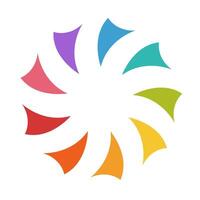 Colorful Abstract Circular Pattern vector