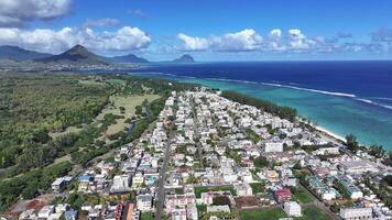 Stunning Flic en Flac Beach in Port Louis Mauritius Island in Mauritius. Famous Beach. video