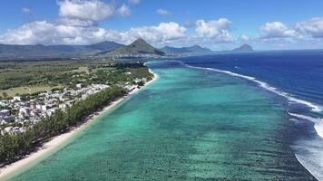 Awesome Flic en Flac in Port Louis Mauritius Island in Mauritius. Sailing Seaside. video
