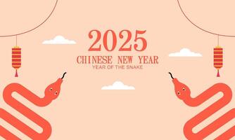 Chinese New Year 2025. Vectors and illlustrations