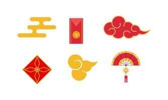 Chinese decorative element vector