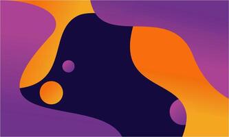 abstract fluid background with gradient color vector