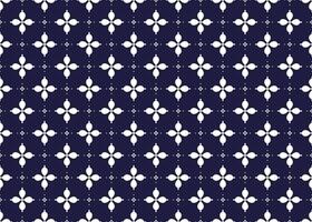 Seamless white floral blooming minimal design, ethnic fabric seamless pattern, design for cloth vector
