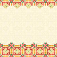 Chinese Geometric Ornament and Pattern for Frame Design vector