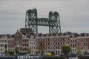old bridge in Rotterdam in the netherlands photo