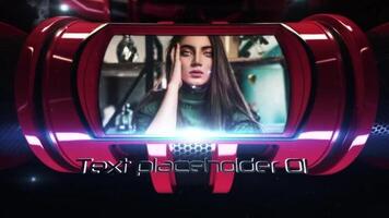 Quantum leap futuristic intro motion_graphic