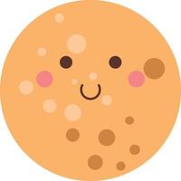 IO Planets and Satellites Illustration vector