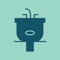 Basin Bathroom trendy artwork useful abstract illustration colorful valuable design vector