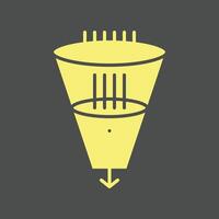 Funnel trendy artwork perfect abstract illustration colorful valuable design vector