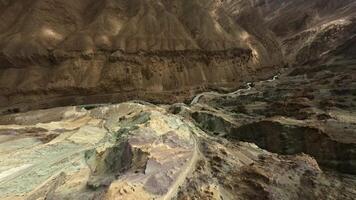 FPV Drone Flight Over Rugged Tibetan Mountain Range video