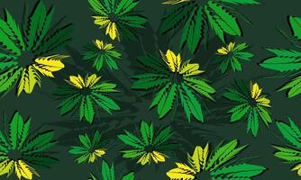 abstract green leaf texture, jungle leaf seamless floral pattern background. nature color. vector