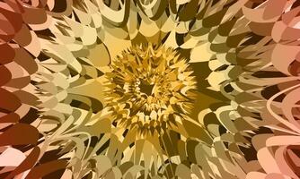 Twirl Twist paint retro colors abstract fluid background. smooth brown circular color. vector