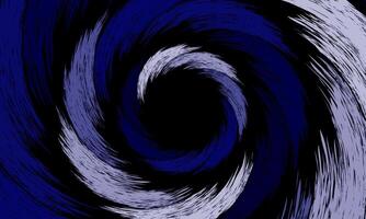 Colorful blue swirling cyclone background with space. dark background. twirl twist brush color. soft color. vector