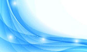 Abstract blue color background. Dynamic shapes composition. shiny soft wave blue with copy space. vector