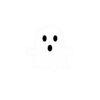 a ghost illustration on a transparent background png