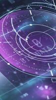 An array of digital data about bitcoin. video