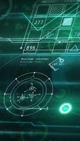 Data array in the virtual NFT space. video