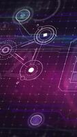 Virtual space of coding and creating NFT creativity. video