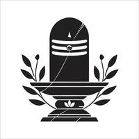 Maha shivratri Post Design vector