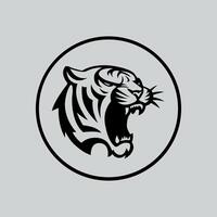 Roaring Jaguar minimalist logo vector