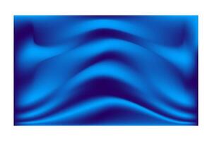 Soft Blue silky Glowing Abstract Wave Mesh Gradient Background Wallpaper vector