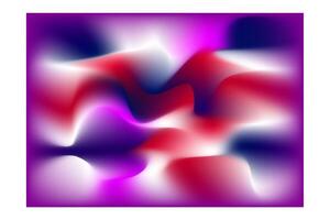 abstract background with red, blue, purple and white shapes vector