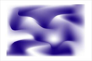 White and blue, purple wave background with mesh gradient effect vector