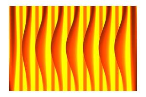 abstract orange and yellow waves background vector