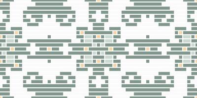 Stitch Traditional Pattern Drawingfolk Embroidery, Aztec Geometric Ornament Print. Design for Carpet, Wallpaper, Clothing, Wrapping, Fabric vector