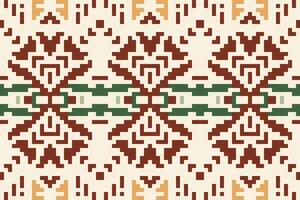 tradicional tailandés Arte Arábica mehndi gente del diseño bordado, azteca geométrico ornamento impresión. diseño para alfombra, fondo de pantalla, ropa, envase, tela vector
