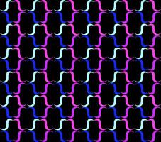 Bright seamless multi-colored pattern on a black background vector