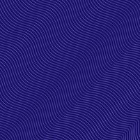 Monochrome blue background decorated with abstract pattern of wavy lines vector