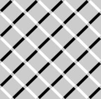 Seamless monochrome geometric checkered pattern on a gray background vector