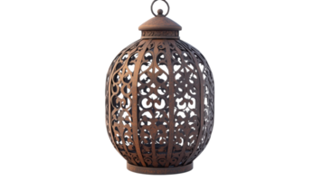 A decorative lantern with intricate designs on it png