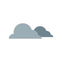 Cloud and thunderstorm design vector