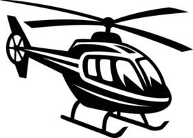 Helicopter Silhouette The Dynamic Shadow of Flight vector