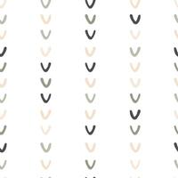 Scandinavian boho color arc, seamless pattern nursery paper design vector