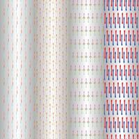 Colorful Repeating Patterns for Fabric and Design Inspiration vector
