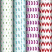 Vibrant and Symmetrical Fabric Patterns for Textile Design Innovation vector