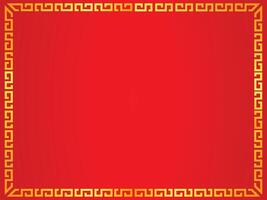 gold frame rectangle border corner red background for copy space text vector