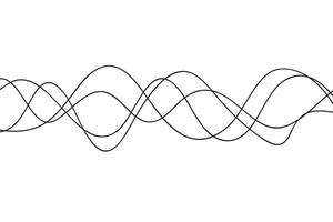 simple abstract black color random chaotic pattern that can be used as a background or texture vector
