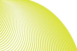 simple abstract grass green color big to small creative wavy line pattern vector