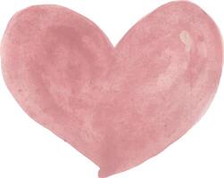 a pink heart is shown on a white background vector