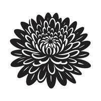 Chrysanthemum Silhouette Vectors Designs for Artisanal Projects