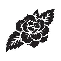 Creative Begonia Silhouette Vectors Pack for Print and Web Projects