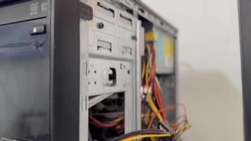 Old and Broken Desktop Computer video